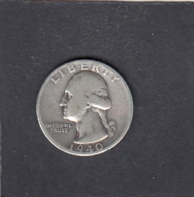 Beschrijving: 25 Cent WASHINGTON